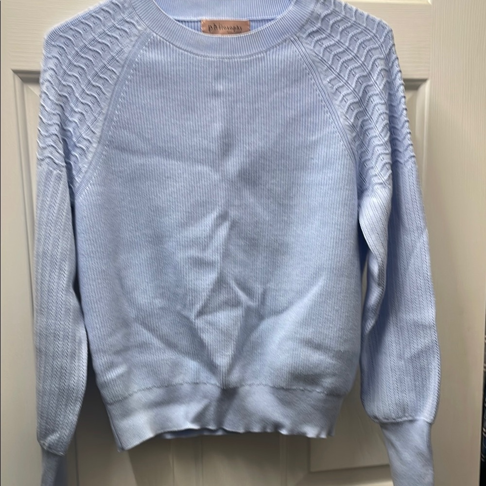 Philosophy Light Blue Women's Sweater